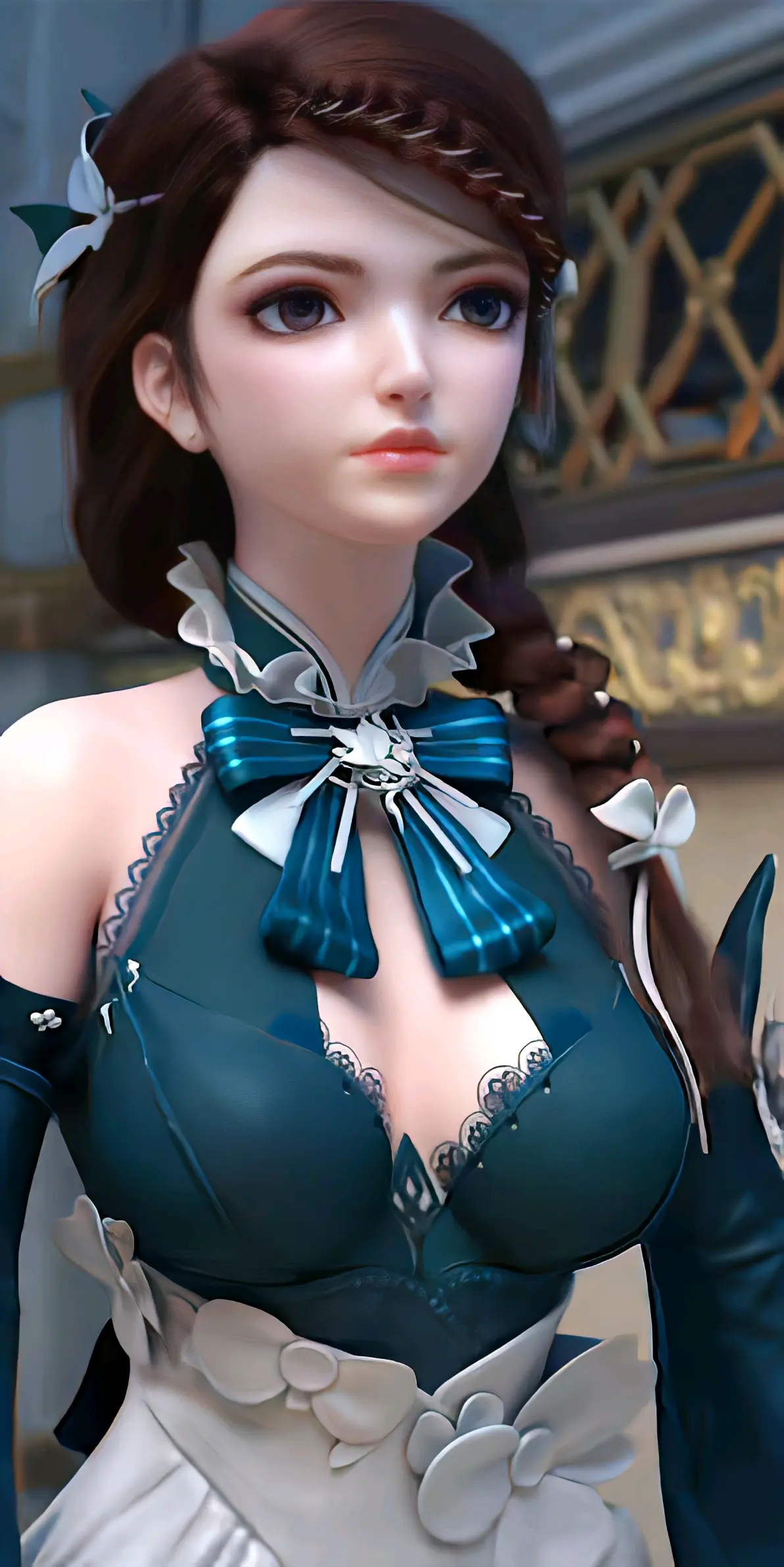 第349期下篇 梦塔•雪迷城 艾妙妙 成芊 国漫女神 手机壁纸 电脑