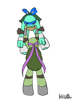 【忍者神龟2012】插画精选合集 第四弹 - 哔哩哔哩