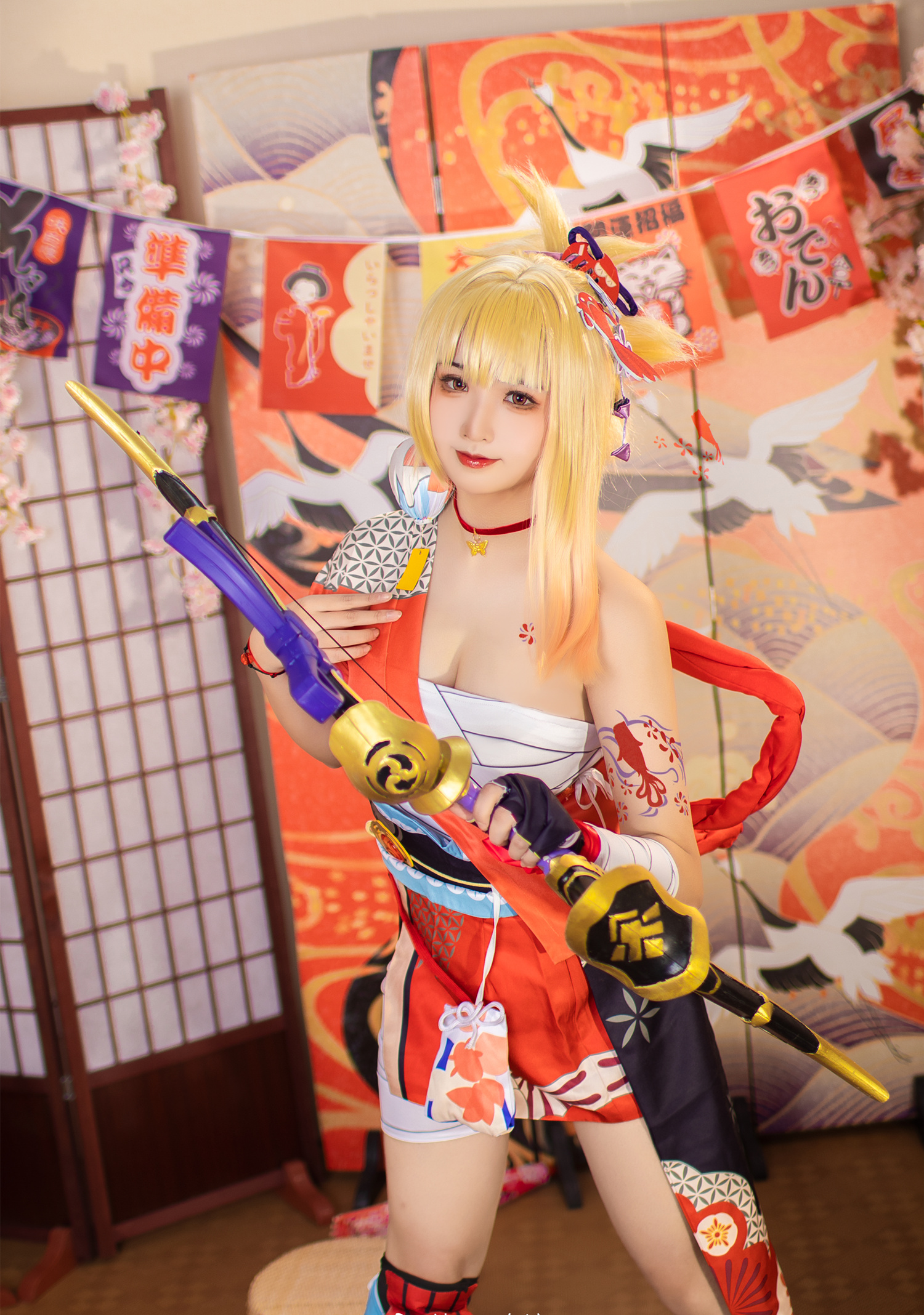 绫aya在这原神宵宫cosplay2