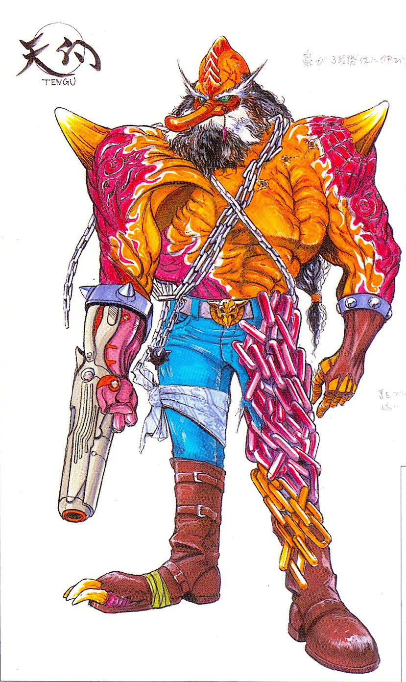 忍者战队隐连者:妖怪的设计原型、其二