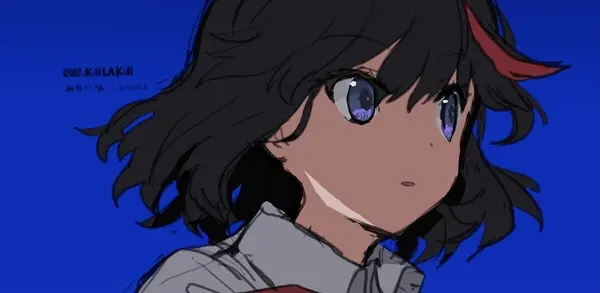 Pixiv Kill La Kill 缠流子美图分享 哔哩哔哩