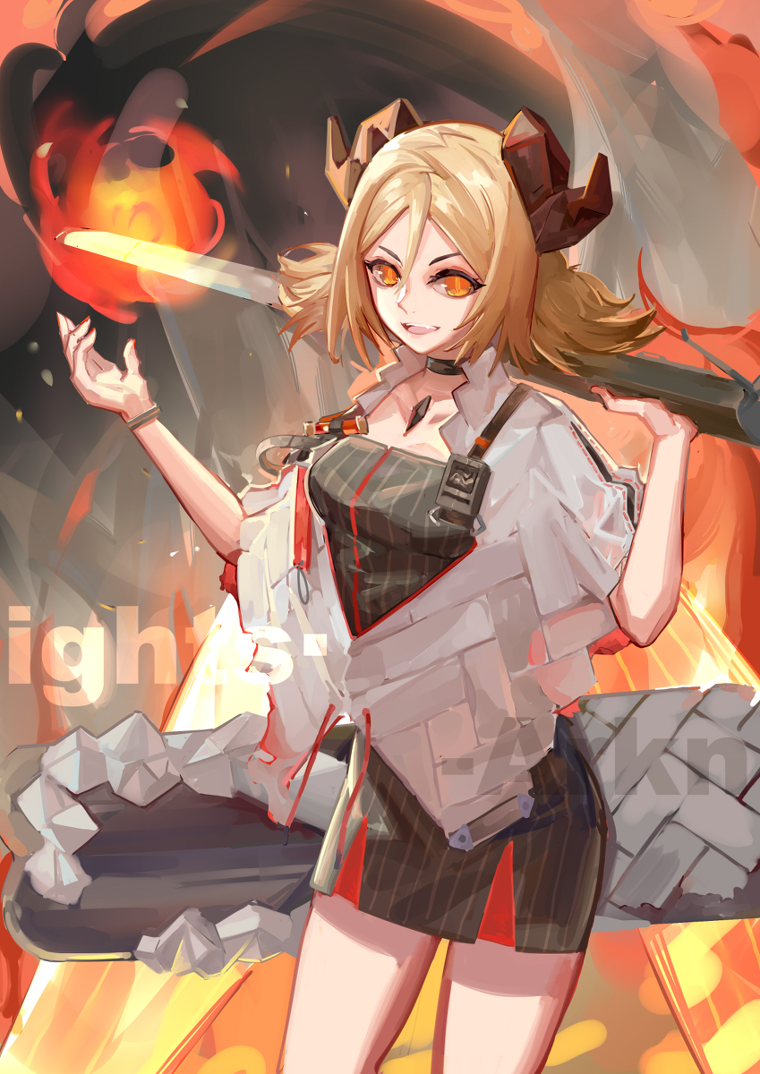 【明日方舟】插图.伊芙利特