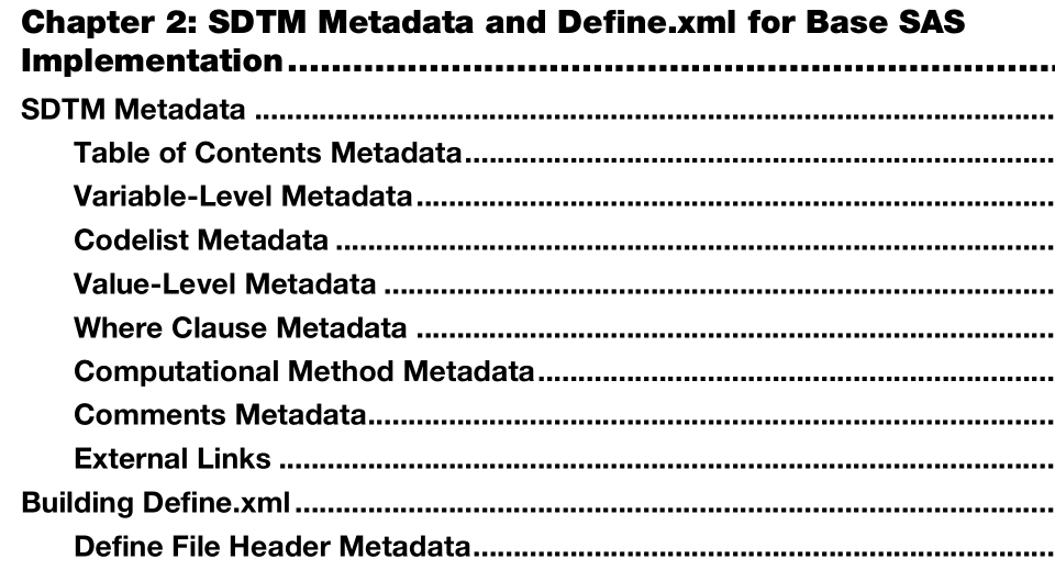使用SDTM Metadata（Excel文件） 创建 Define.xml 哔哩哔哩