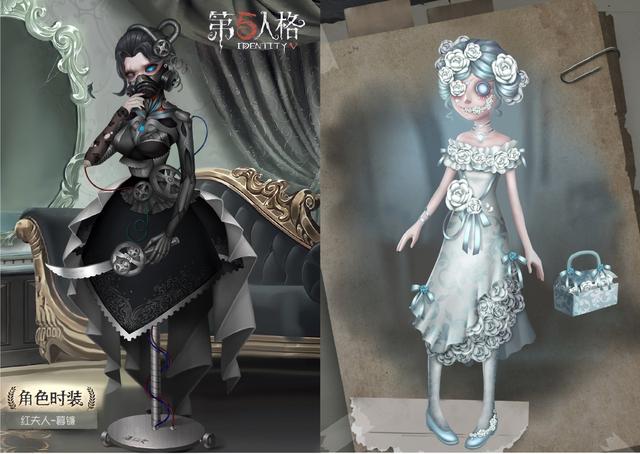 第五人格无限回声:同人时装设计太惊艳,如果这些皮肤出了,玩家必氪