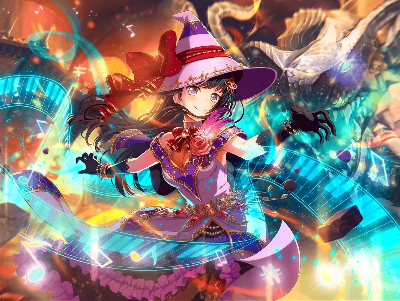 【bangdream/少女乐团派对】白金燐子全卡面鉴赏