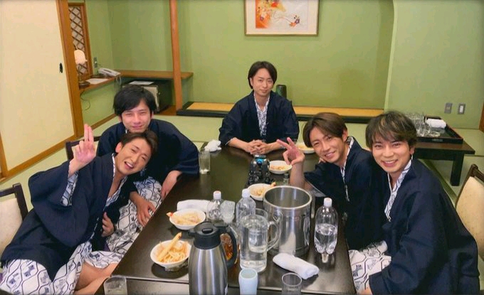 五个人都醉醺醺的(智的和服qvq)arashiarashifordream这就是sho说的