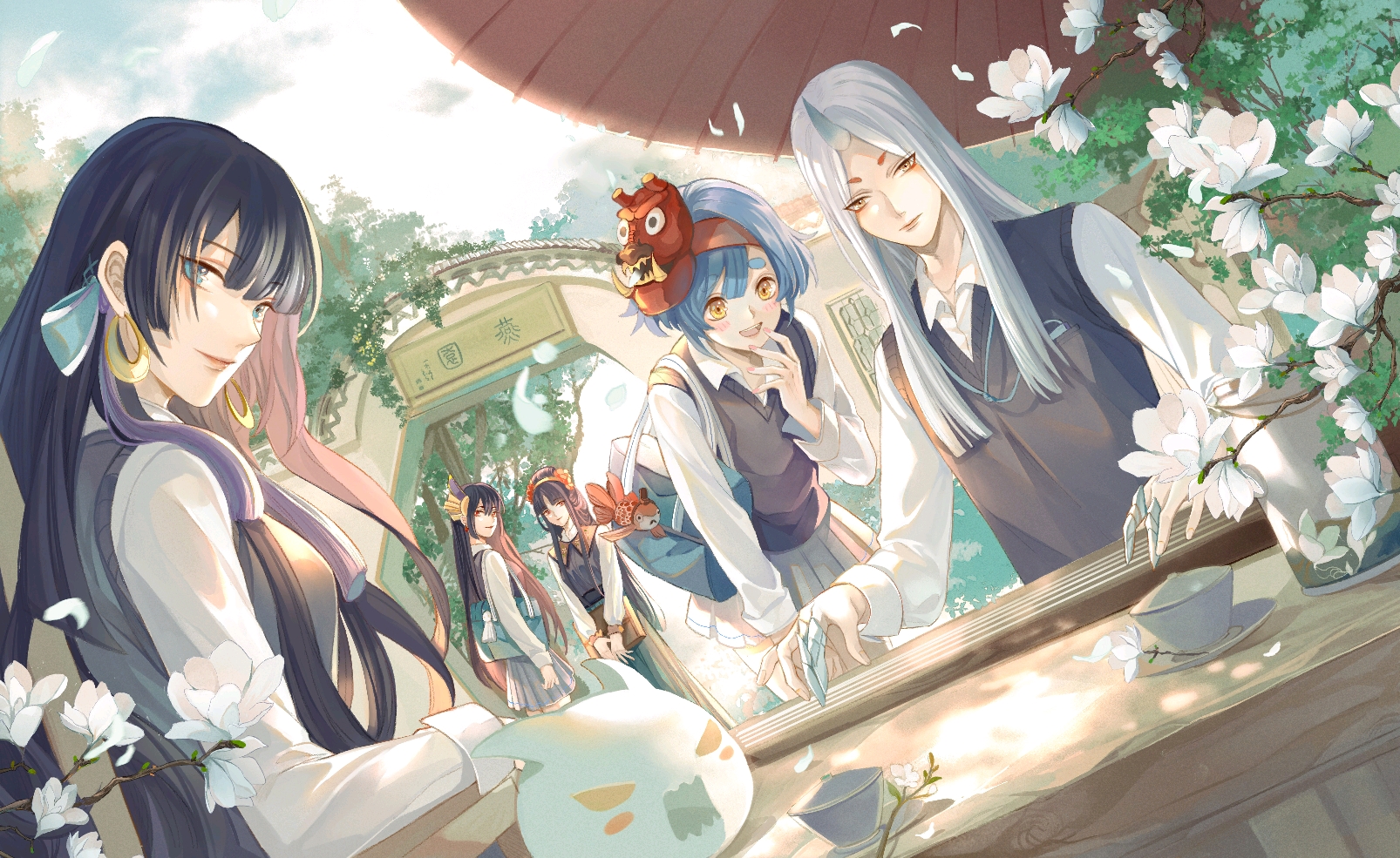 决战平安京精品美图集官方美图壁纸q版合集第二弹