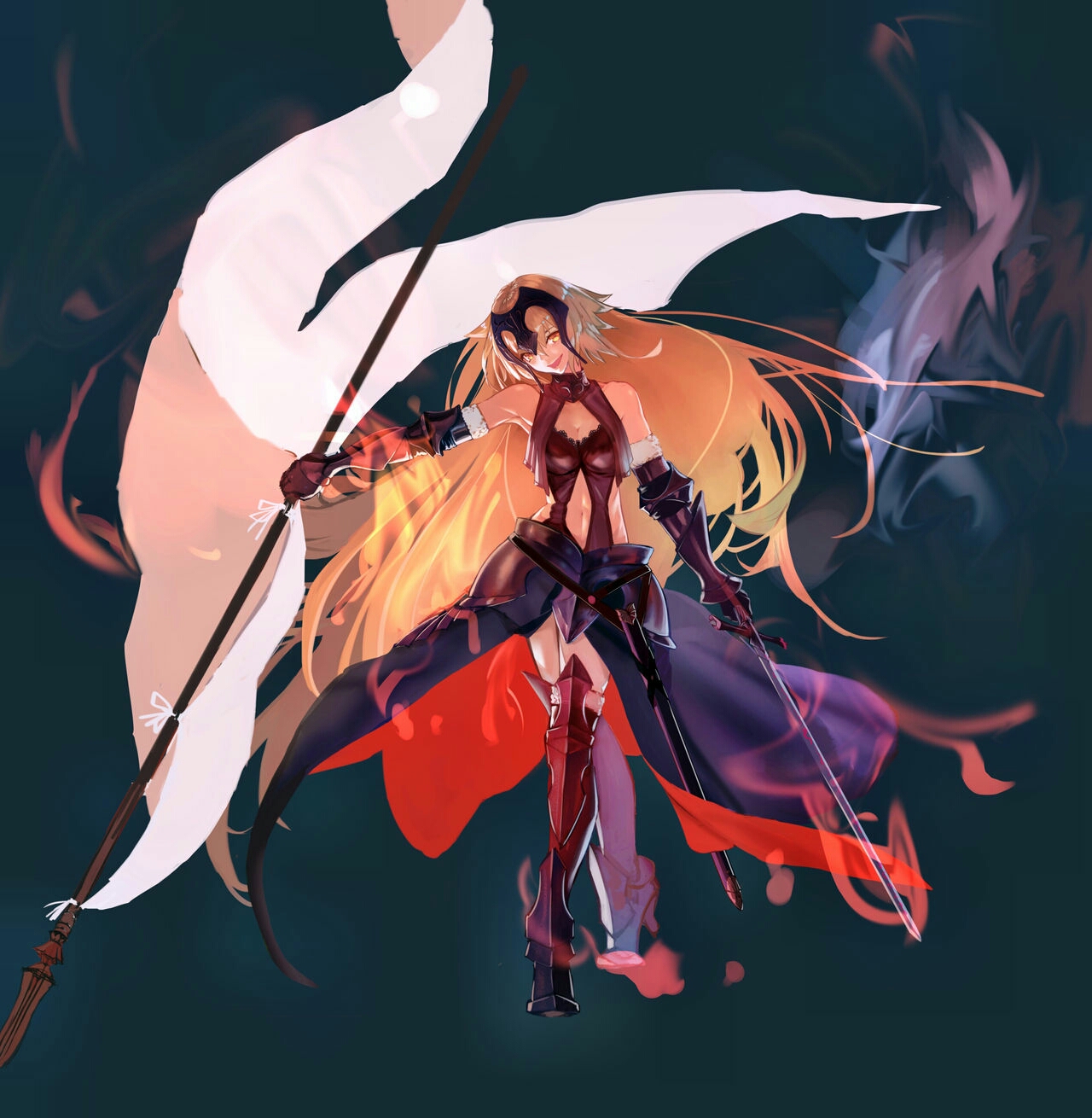 fgo同人美图合集 第八期(黑贞)