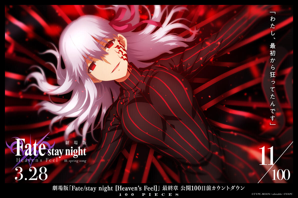 剧场版《Fate/stay night Heaven's Feel Ⅲ.spring song》天之杯3—春之歌壁纸更新 - 哔哩哔哩