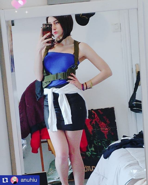 吉尔你太美盘点jillvalentine最硬核的cos