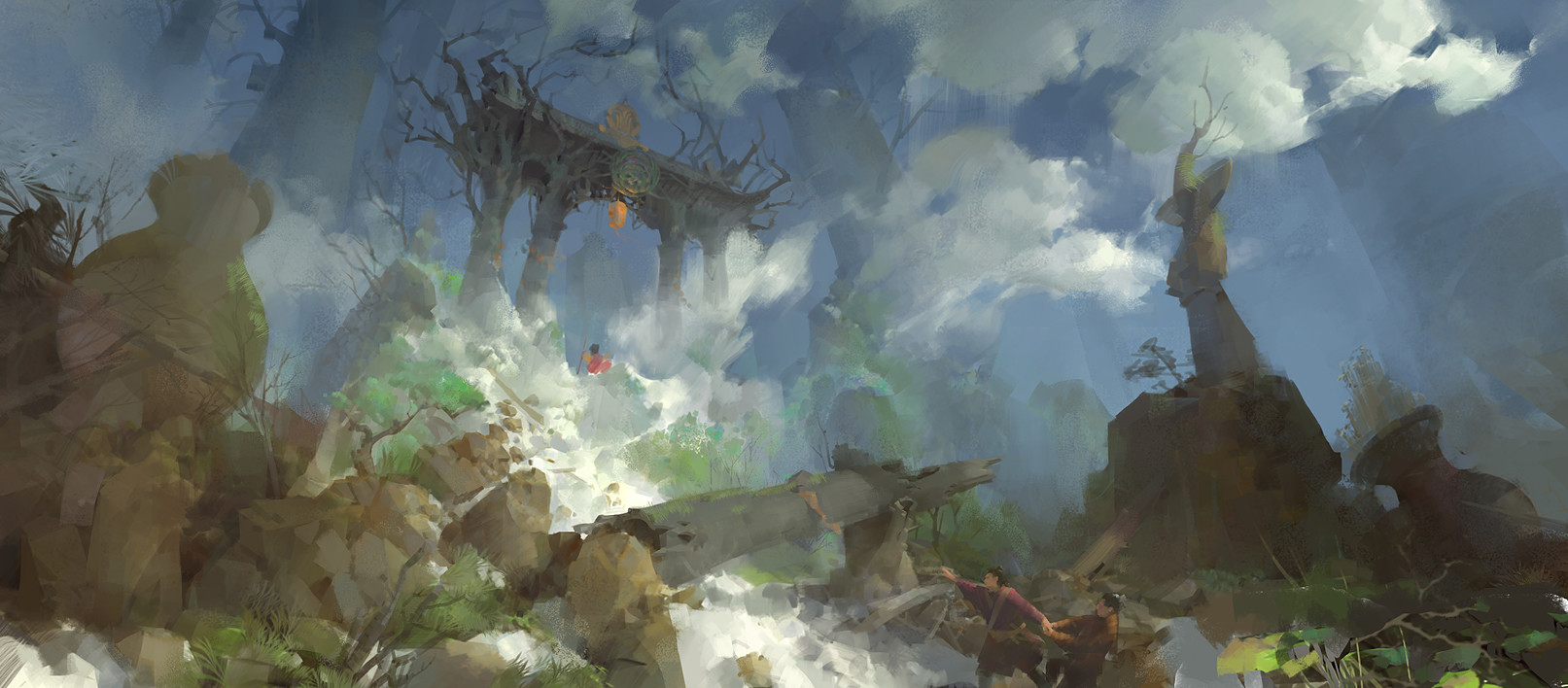 徐拯资深场景概念设计师用色亮瞎双眼视频课程也被哄抢