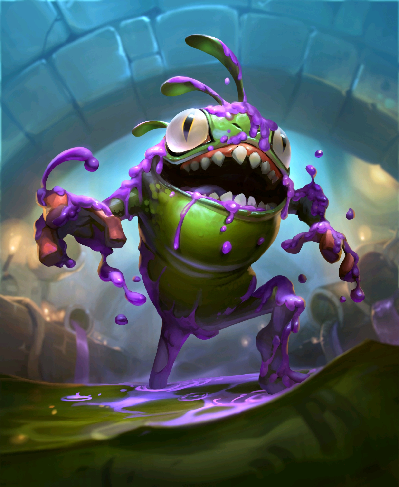 炉石传说暗夜崛起原画卡面流量党谨入