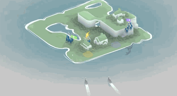 badnorth极简风格的rts