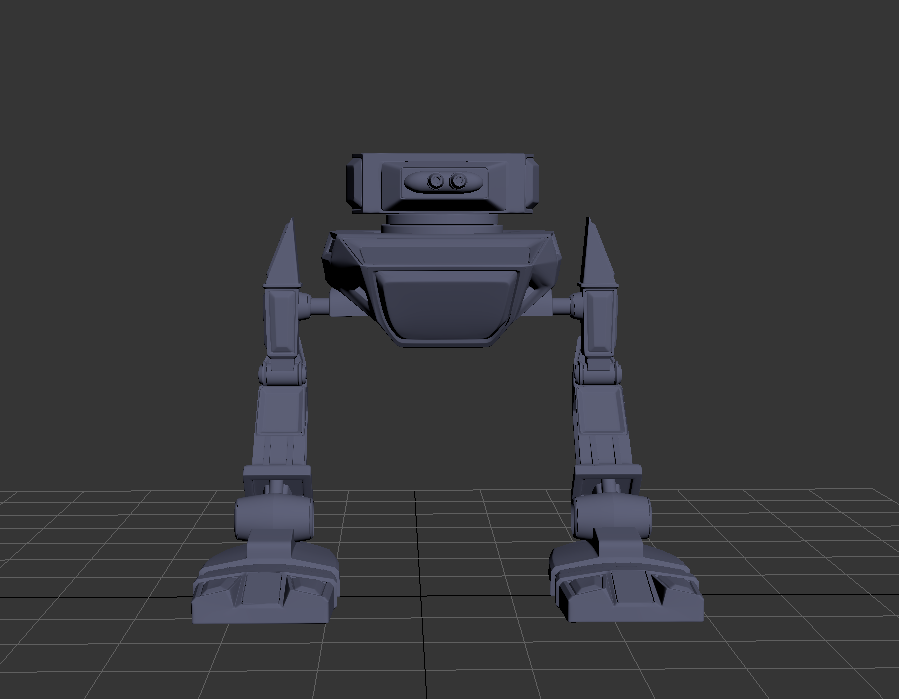 个人作品-双足机甲