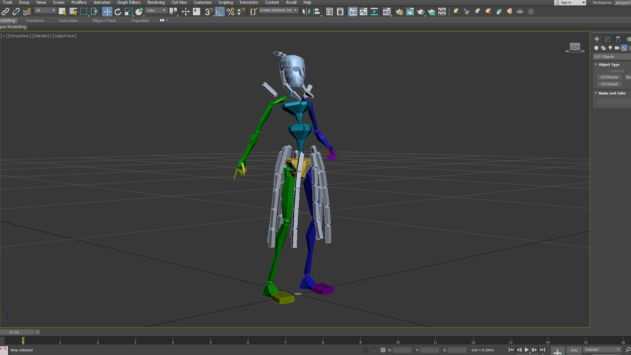 3dsmax角色绑定技术