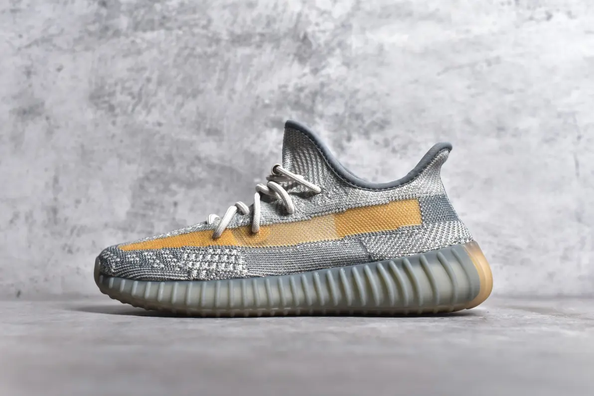 阿迪达斯 adidas yeezy 350v2 boost israfil 椰子灰蓝低帮运动鞋