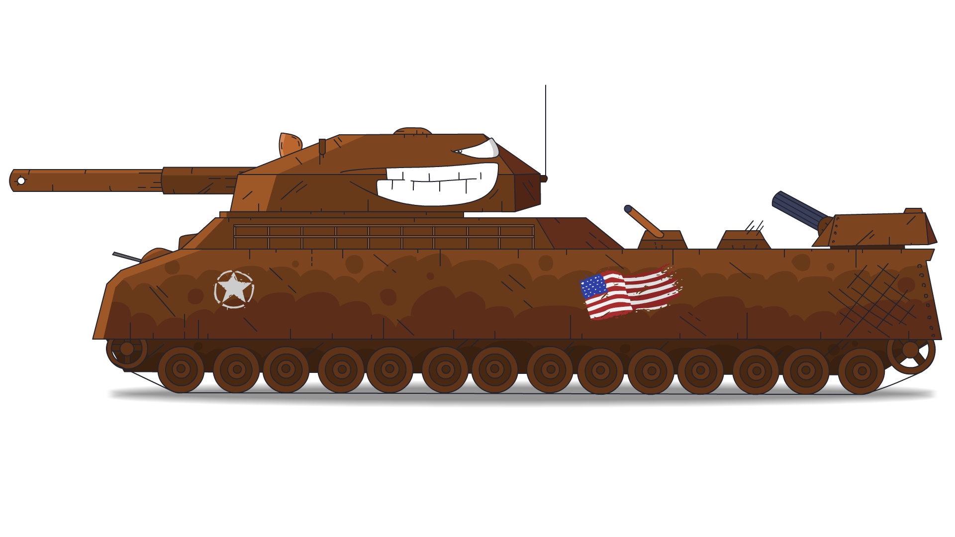 鼠式坦克现代化改造_哔哩哔哩_bilibili