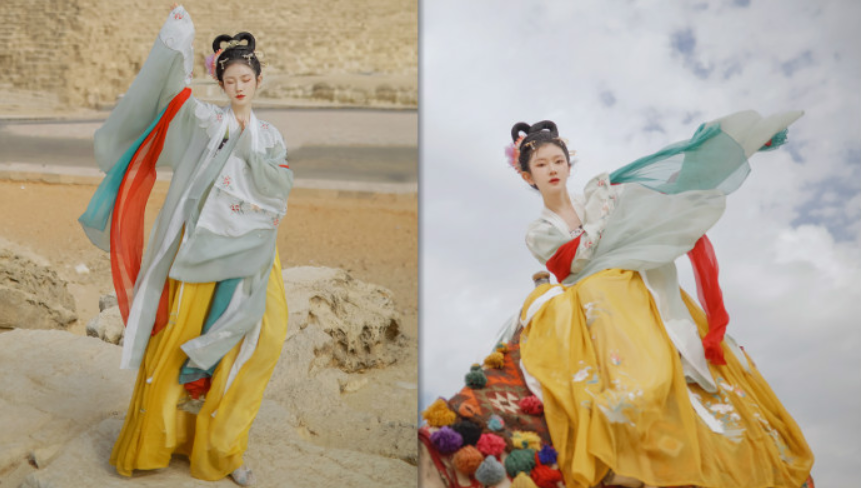 洛神穿的杂裾垂髾,华丽与仙气并存的魏晋时尚top1