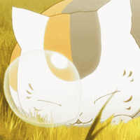 动画 动漫杂谈 【夏目友人帐】娘口三三|猫咪老师|私房动态图|共60张