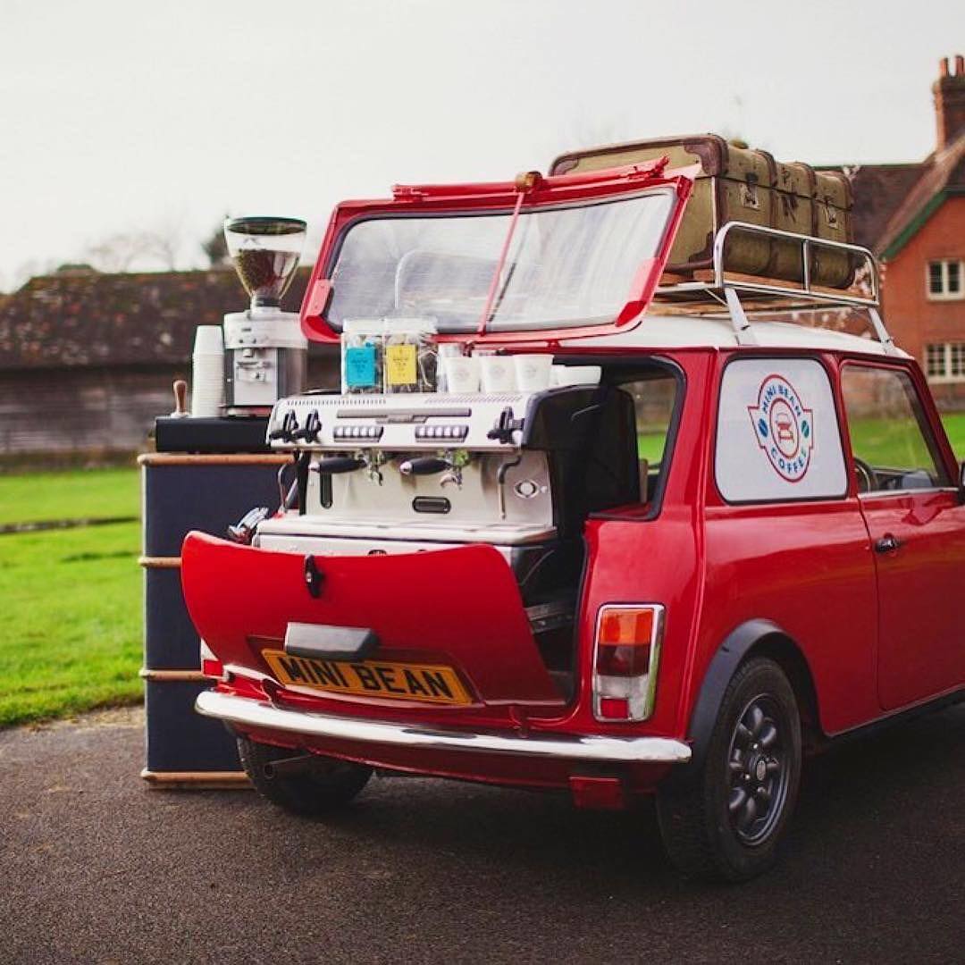 风靡国外的移动咖啡车