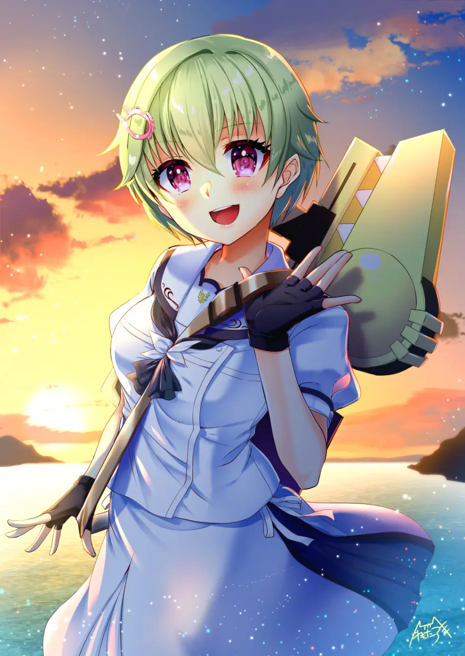 Summer Pockets 同人短文 当她们遇上她们 美希篇 哔哩哔哩