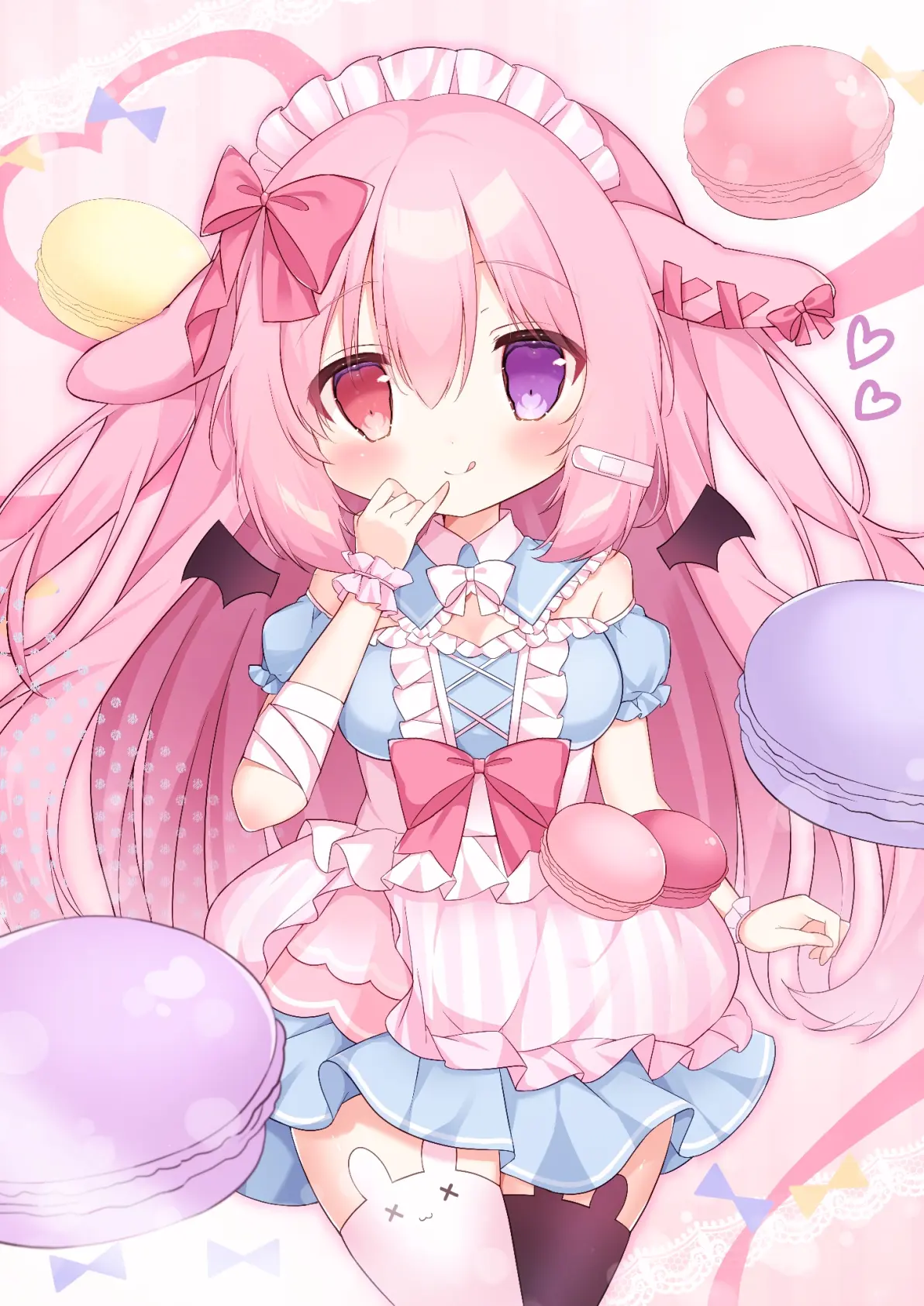 粉色高清壁纸4k美少女系列