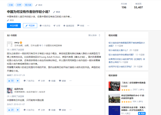 【采访】那些在国内写轻小说的人