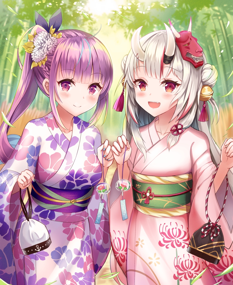 二次元图片.两位美少女同框.第四期