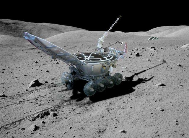 三哥马上飞船登月