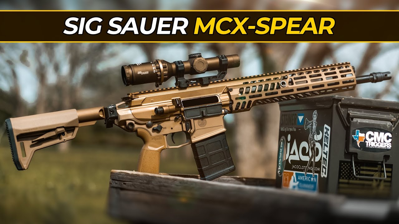 步枪科普：sig Mcx Spear 哔哩哔哩