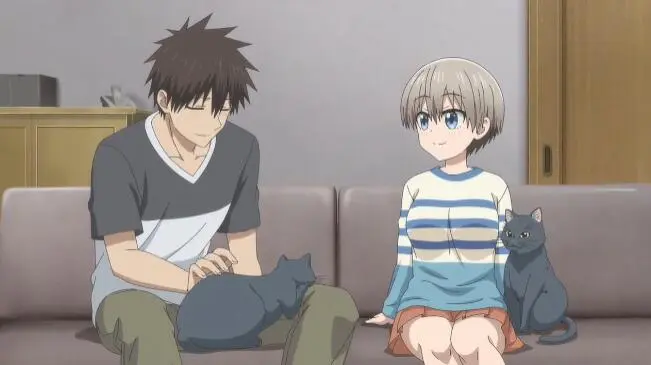 【宇崎酱ω 06话】学长、成功撸猫!