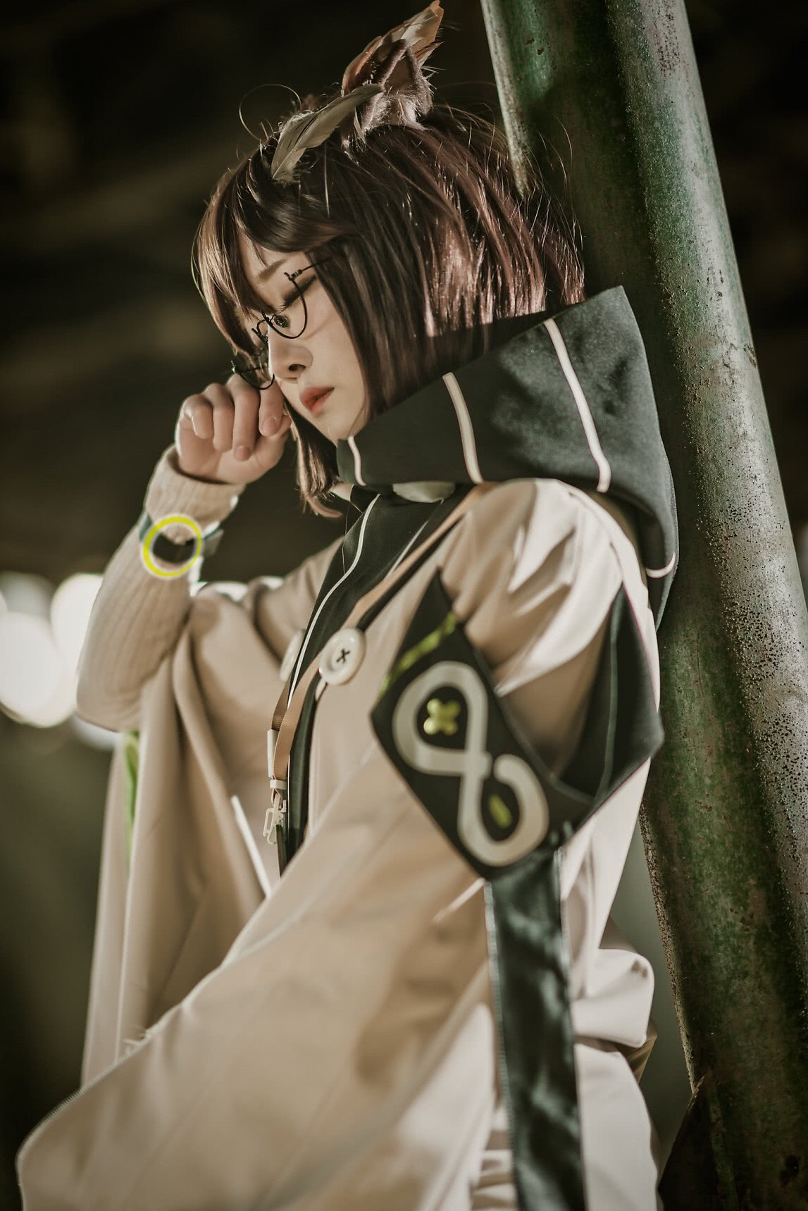 《明日方舟》赫默cosplay(转载)