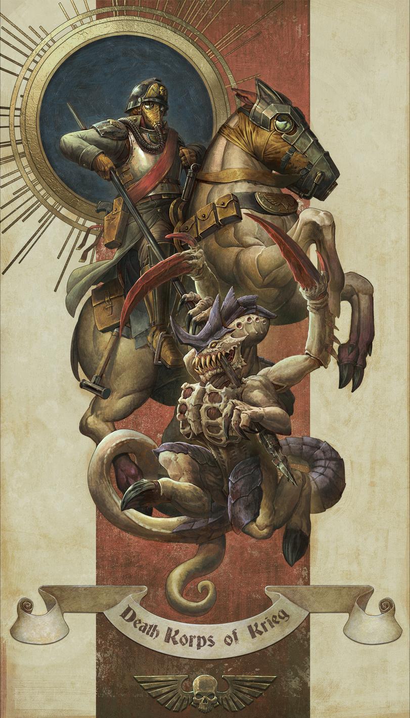 【光头战锤小百科】战锤40K——克里格死亡军团 - 哔哩哔哩