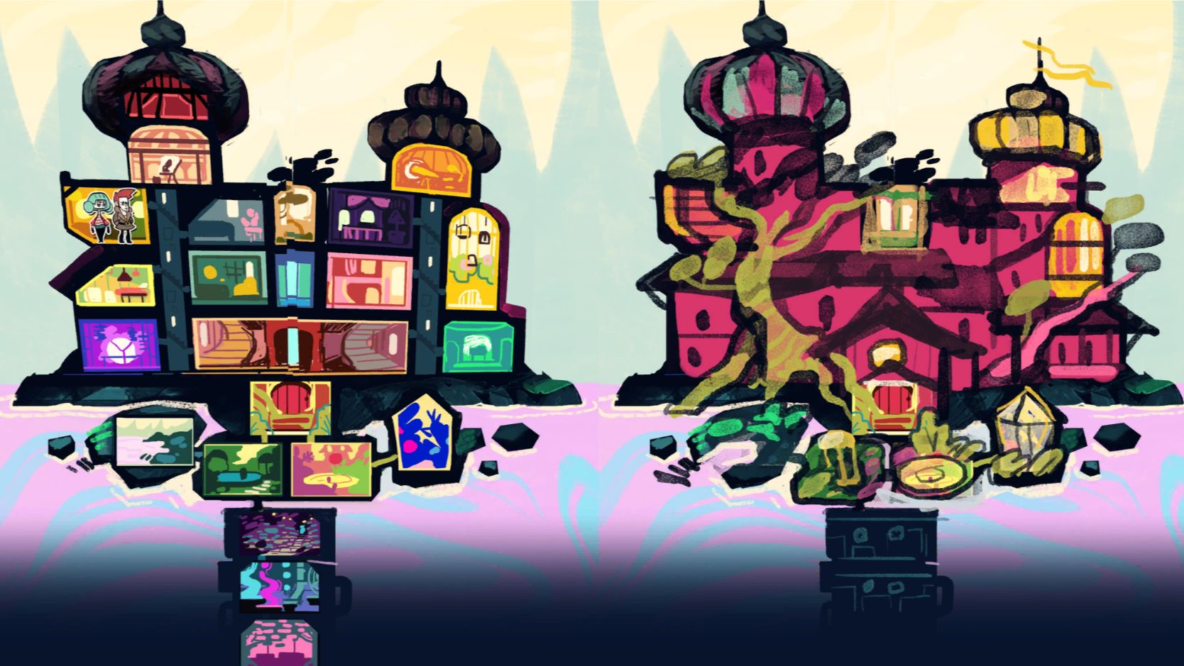 Tangle Tower(缠结塔)图文攻略（全谜题 全成就 全推理） - 哔哩哔哩