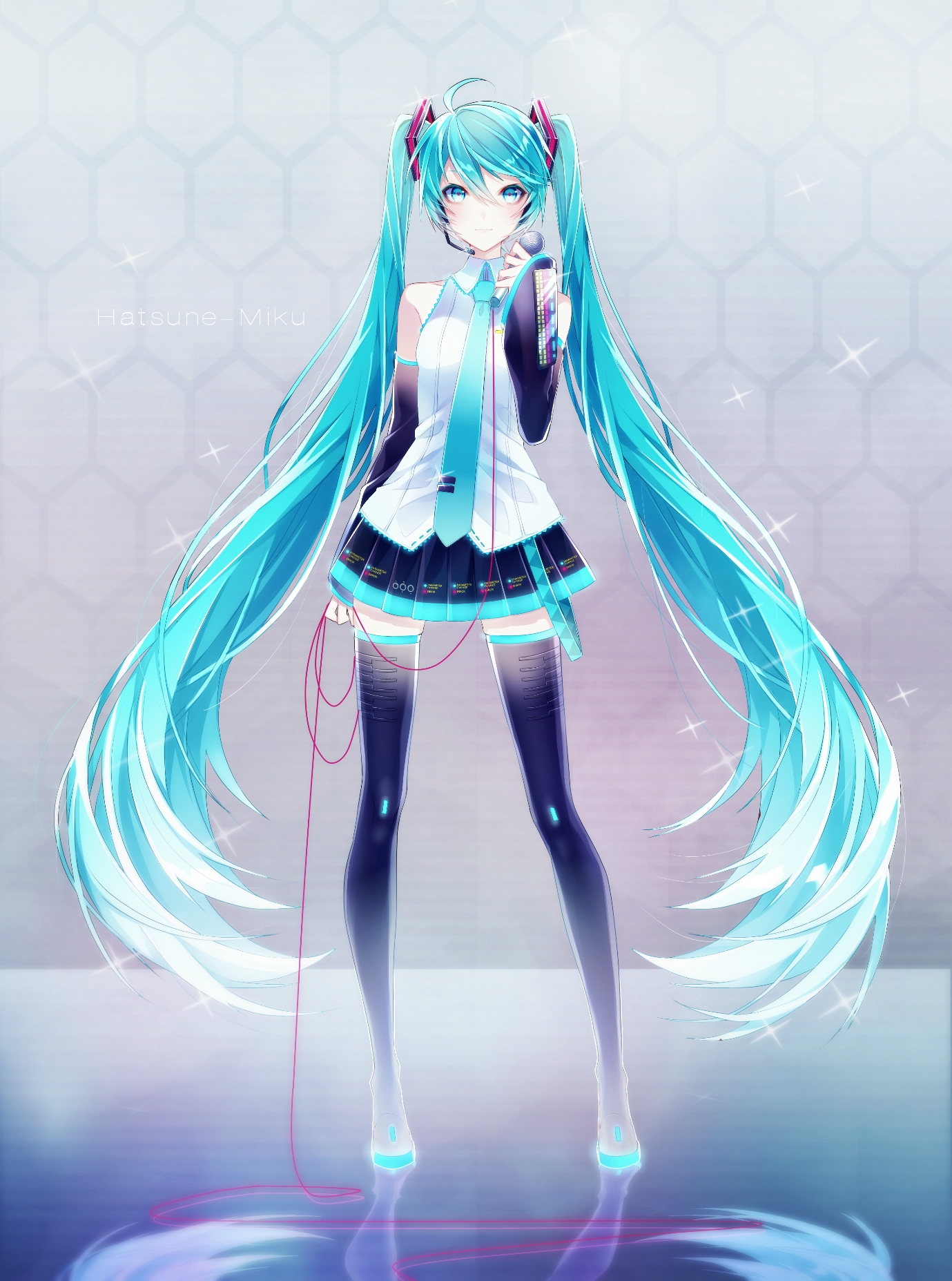 『初音ミク』公式服精选100张ღ