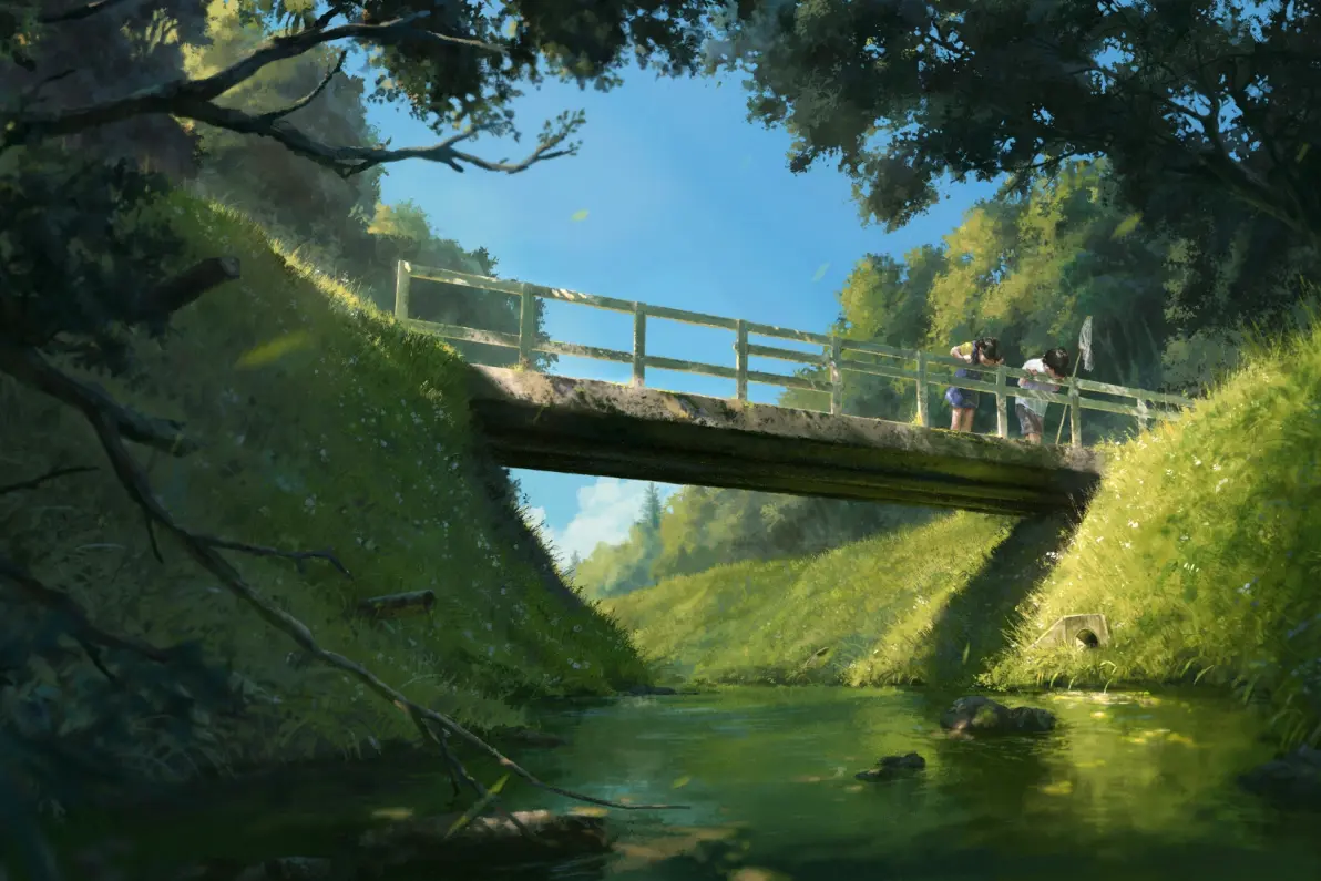 唯美画风的二次元动漫风景壁纸电脑壁纸二十三