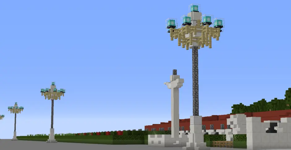 Minecraft 2 1 当代天安门城楼与端门复原记录 三 哔哩哔哩
