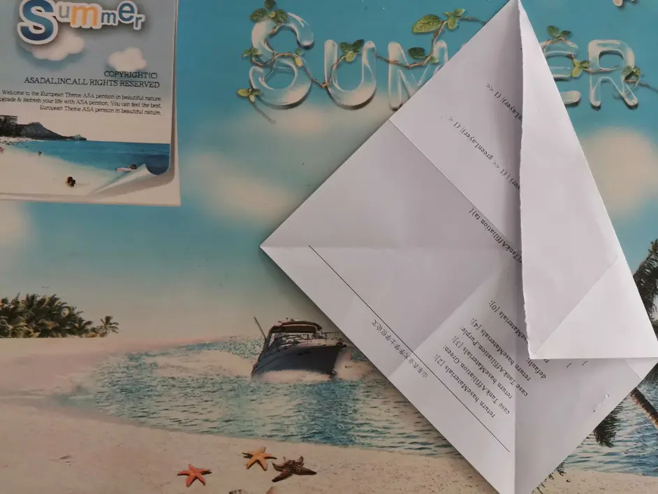 如何折一个正八边形 哔哩哔哩