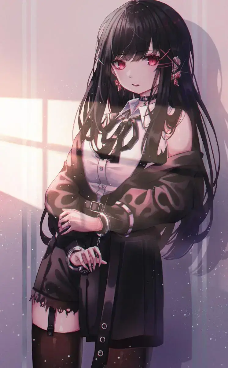 【p站大佬画师- domi】纯yu风太带感了!又丧又腹黑の少女