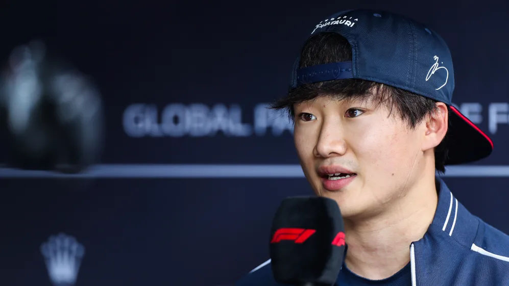 角田表示他的车飞快，让他为车队带回积分 哔哩哔哩