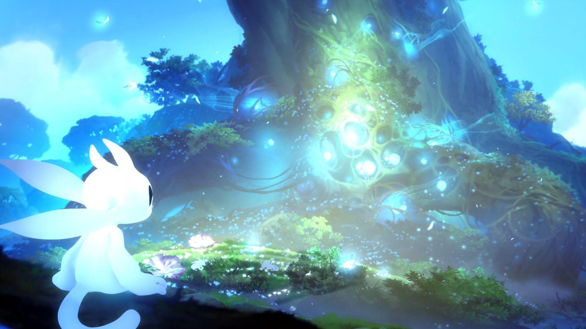 【Ori】奥日游戏中精美风景壁纸 - 哔哩哔哩