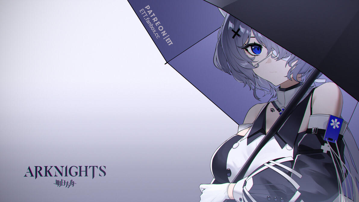 《明日方舟》絮雨 美图精选 - 哔哩哔哩