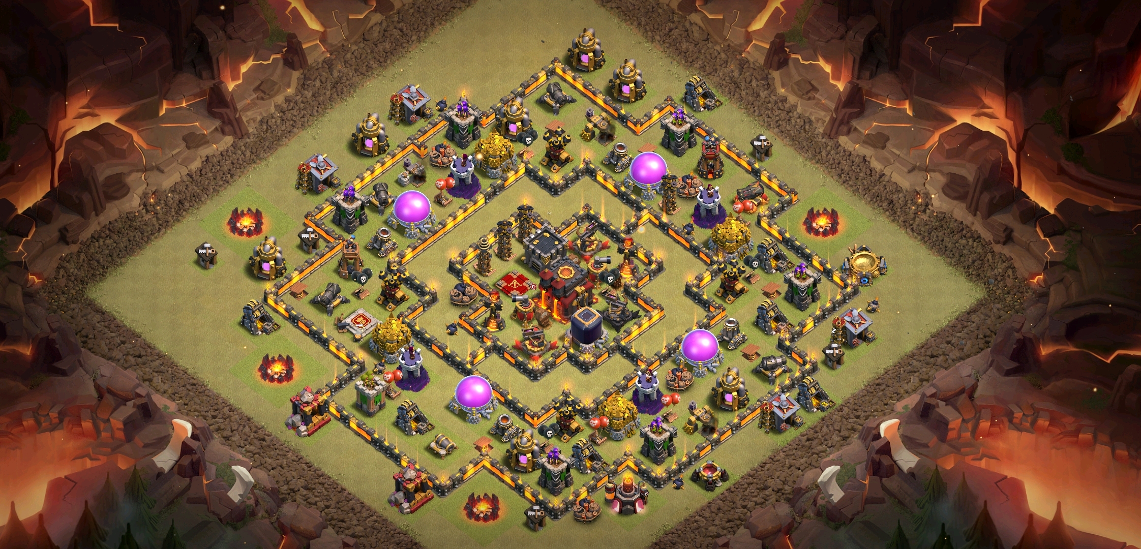 部落冲突10本回型引导阵,附预览及链接代码