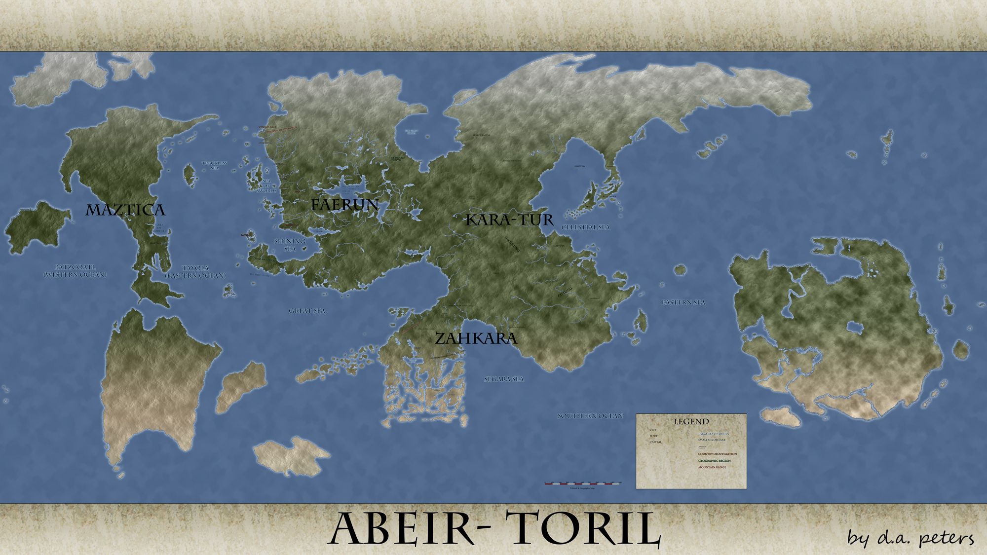 map of abeir toril        <h3 class=