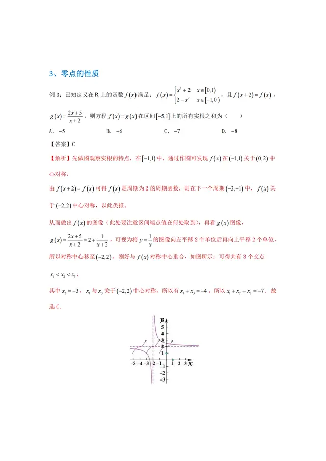 高中数学 函数零点问题 最全归纳 附 超详解析 哔哩哔哩