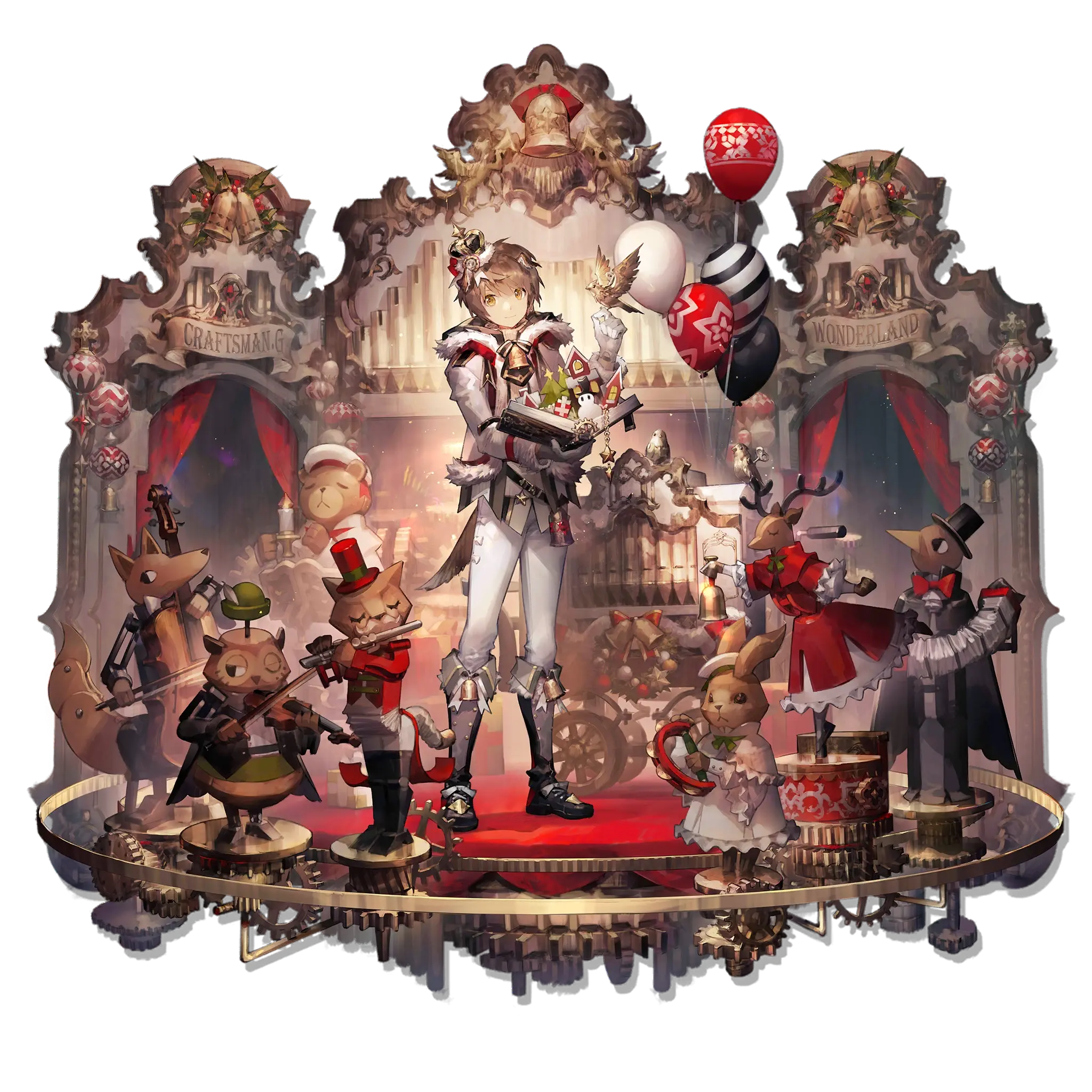 浮士德19.梅菲斯特20.克雷格(通用立绘)21.米亚罗22.左乐23.