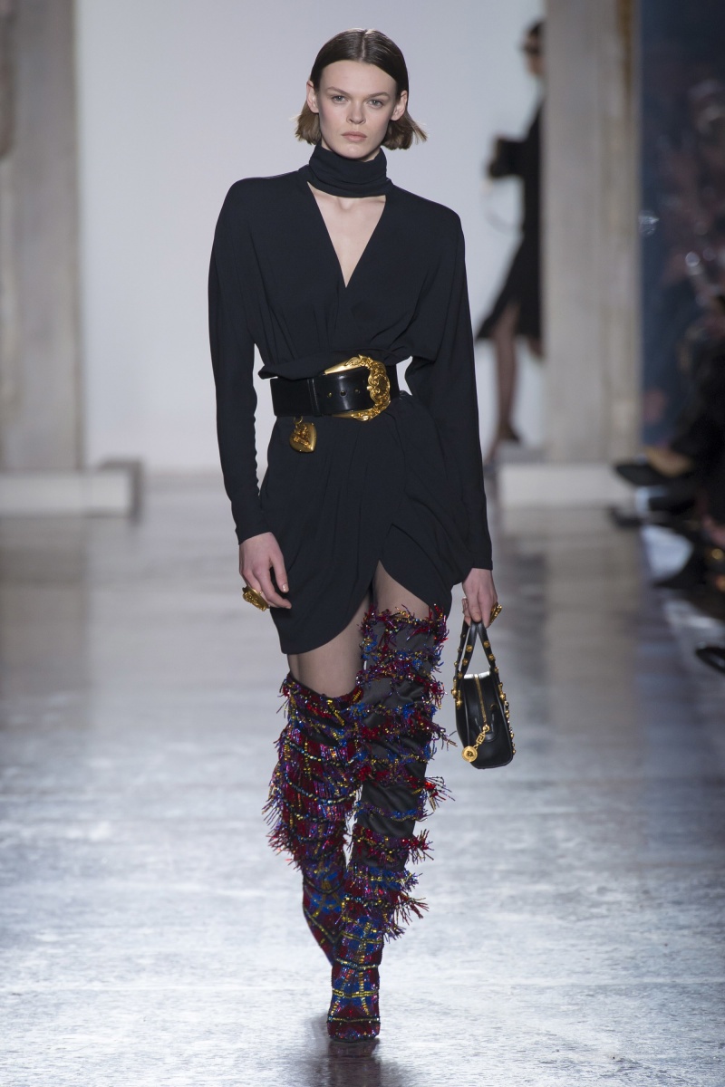 高清图集范思哲versace2018秋冬大秀part2