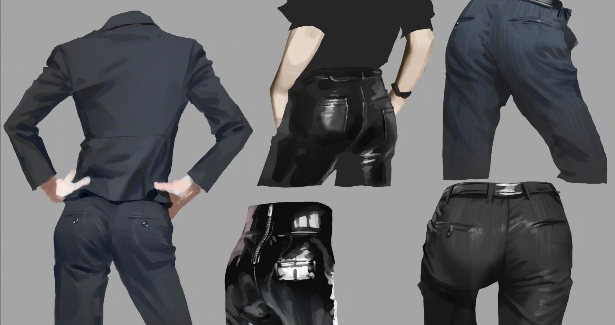 谁能拒绝纸片里的正装小哥哥这个臀部我可以