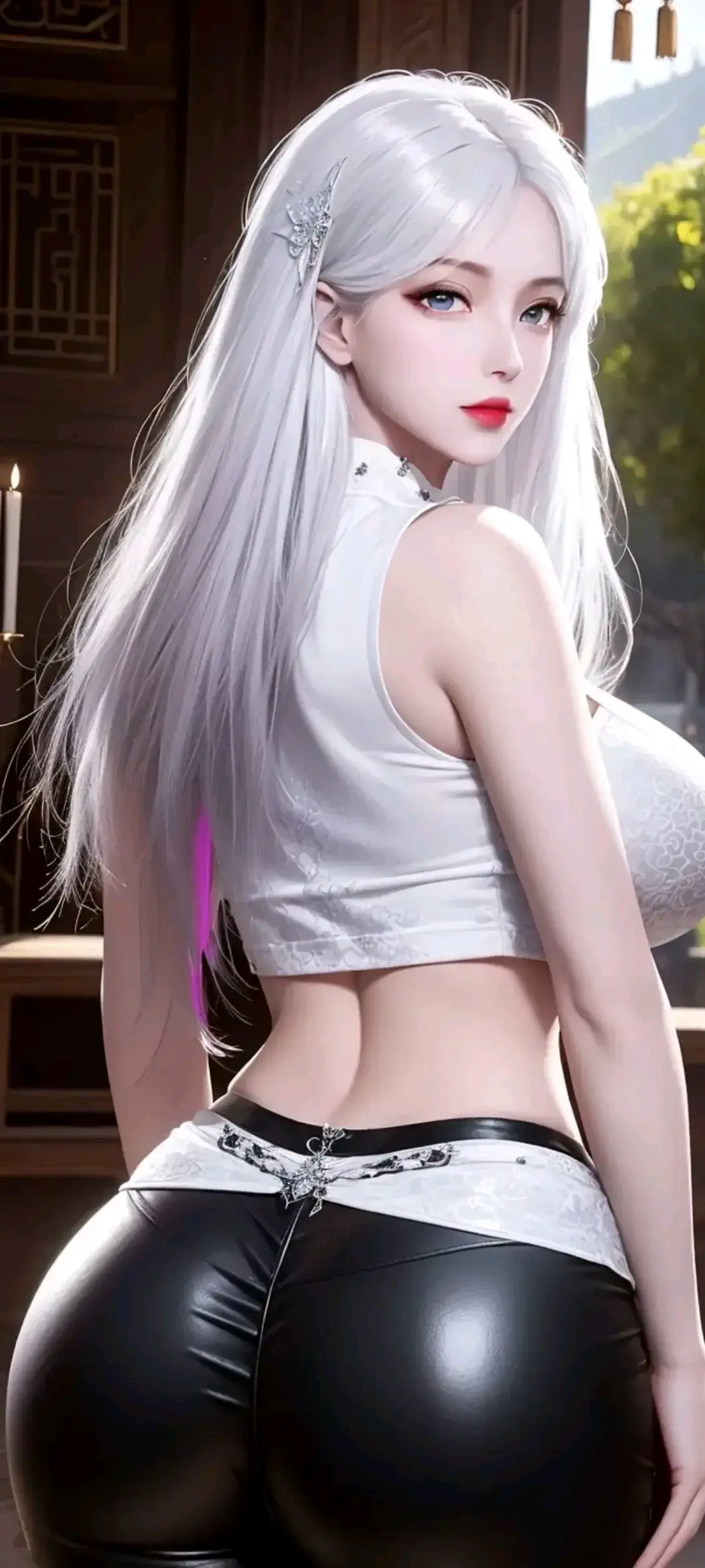 斗罗大陆宁荣荣性感紧身衣