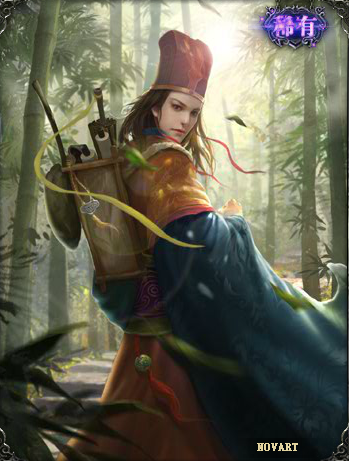 三国杀游戏的武将皮肤以及台词-荀彧